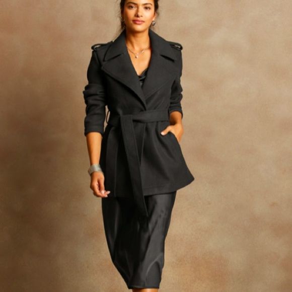 Banana Republic Factory Jackets & Blazers - Banana Republic Belted Collar Jacket